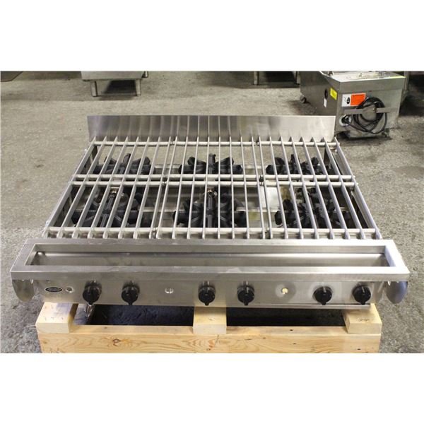 NEW 3' QUEST CUSTOM OPEN TOP COOKTOP 156K BTU'S/HR