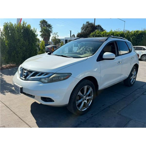 NISS MURANO 2012 SALV T/DONATION