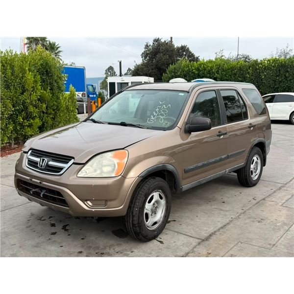 HOND CR-V 2003 JUNK-RECEIPT-DON