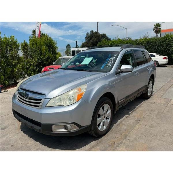 SUBA OUTBACK 2012 T-SMOG -2 DAYS