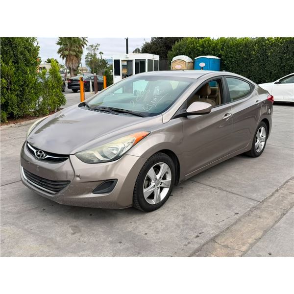 HYUN ELANTRA 2013 O/S TITLE 2 DAYS