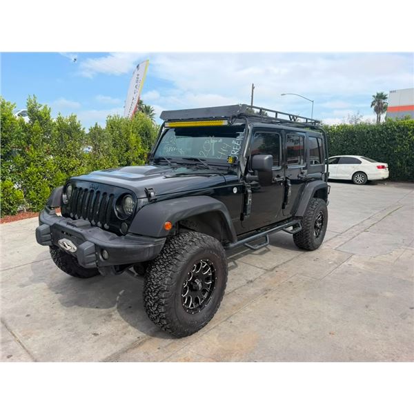 JEEP  WRANGLER 2013 O/S TITLE 2 DAYS