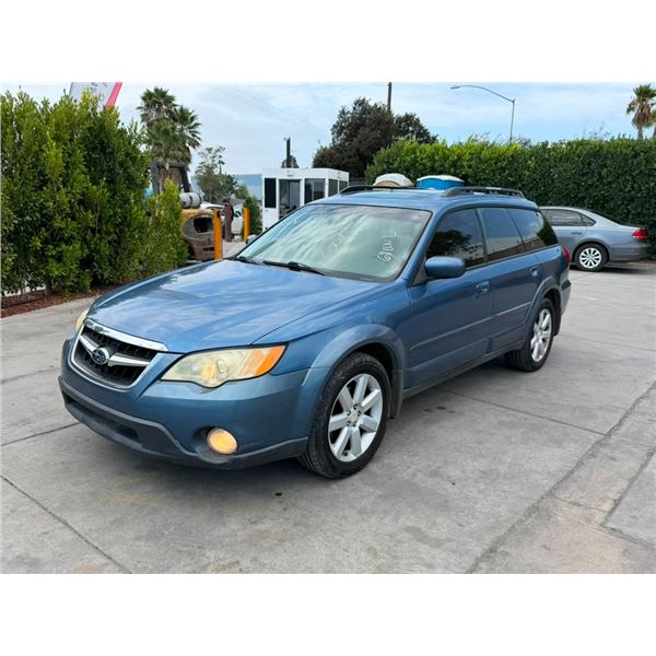 SUBA OUTBACK 2008 APP  DUP/T-DON