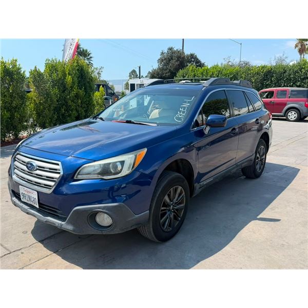 SUBA OUTBACK 2017 T-REPO 2 DAYS