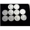 Image 1 : 10 Assorted Mercury Dimes