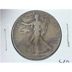 1943 Walking Liberty Half Dollar