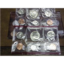 1985 US UNC Set P/D