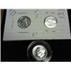 1962, 63 And 64 Silver Roosevelt Dimes (Proof)