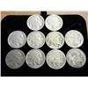 Image 1 : 10 Assorted 1920's Buffalo Nickels