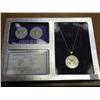 Image 2 : Millennium Medallion On Chain .999 Silver 8 Grams