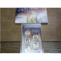 2000 Statehood Quarter Set (UNC) As Shown