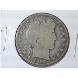 1897 Barber Half Dollar