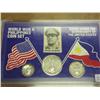 Image 1 : WWII Philippines Coin Set (AS Shown) Silver