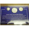 Image 2 : WWII Philippines Coin Set (AS Shown) Silver