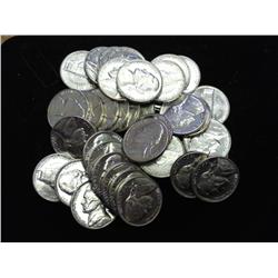 Roll Of 40-1961-D Jefferson Nickels (UNC)