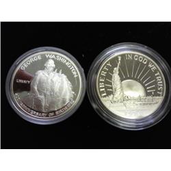 1982-S Wash And 1986-S SOL Halves (Proof)