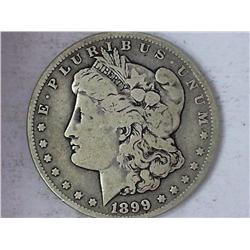 1899-O Morgan Silver Dollar