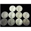 Image 2 : 10 Assorted Mercury Dimes