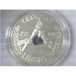 1988 US Olympic Proof Silver Dollar