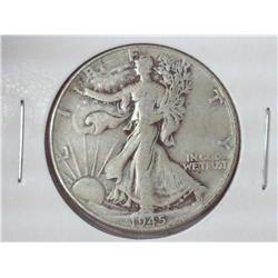 1945 Walking Liberty Half Dollar