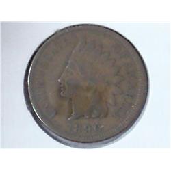 1890 Indian Head Cent (VF)