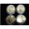 Image 2 : 4 Assorted Presidential Dollars (All D's) UNC