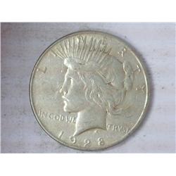 1928-S Peace Silver Dollar