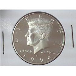 1998-S Kennedy Half Dollar (Gem Proof)