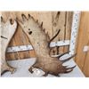 Image 2 : Awesome Set Of 36.5 Lbs Self Standing Alaskan Moose Shed Antlers