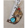 Image 2 : Native American Style Black Bear Claw Necklace