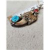 Image 4 : Native American Style Black Bear Claw Necklace