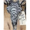 Image 2 : Hand Carved Ram Sheep Skull Taxidermy Artwork