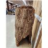 Image 9 : Black Bear In A Hollow Log Taxidermy Mount