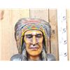 Image 2 : Hand Carved Wooden Cigar Store Indian