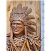 Image 3 : Spectacular Hand Carved Driftwood Cigar Store Indian Sculpture