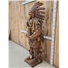 Image 6 : Spectacular Hand Carved Driftwood Cigar Store Indian Sculpture