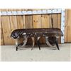 Image 1 : Awesome Steer Hide & Horn Bench