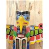 Image 5 : XL Hand Carved Wooden Totem Pole