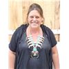 Image 1 : Navajo Inspired Sterling Silver Squash Blossom Bear Claw Necklace By Retired Artist Kenny Ray