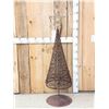 Image 1 : Rustic Barb Wire Christmas Tree