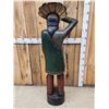 Image 6 : Hand Carved Wooden Cigar Store Indian