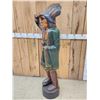Image 7 : Hand Carved Wooden Cigar Store Indian