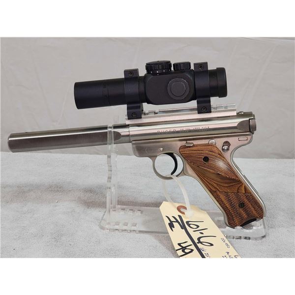 Ruger Mark II Competition Target Model .22 Semi Auto Pistol