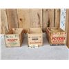 Image 1 : 3 Wooden Ammunition Crates