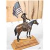Image 6 : C.R. Morrison Bronze " The Patriot " Bronze Sculpture