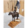 Image 9 : C.R. Morrison Bronze " The Patriot " Bronze Sculpture