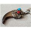 Image 5 : Native American Style Black Bear Claw Necklace