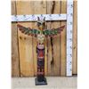 Image 1 : Hand Carved Wooden Totem Pole