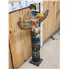 Image 3 : Hand Carved Wooden Totem Pole