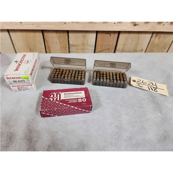 350 Rounds Of .380 Auto Ammunition